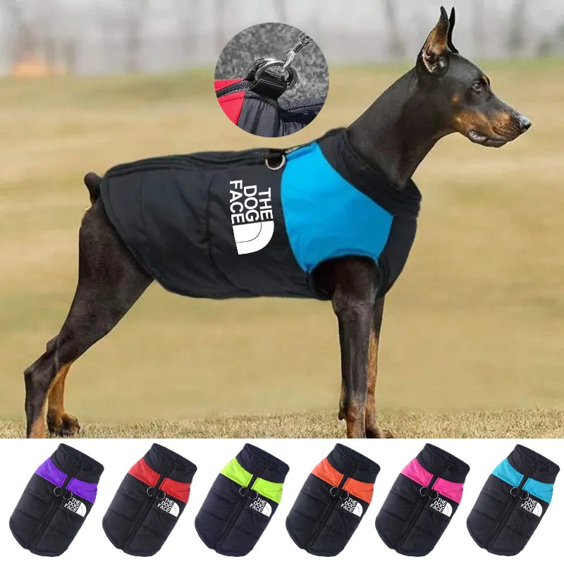 The Dog Face Winter Padded Vest - Small to Medium Sized Breeds
